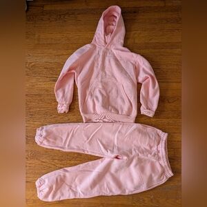 Comfrt Pastel Pink Hoodie & Jogger Set